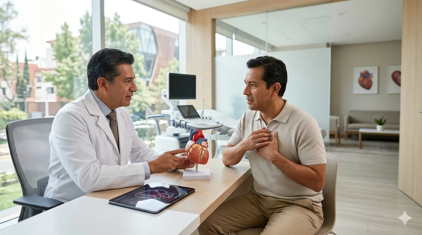 Atención especializada para la angina de pecho en CDMX