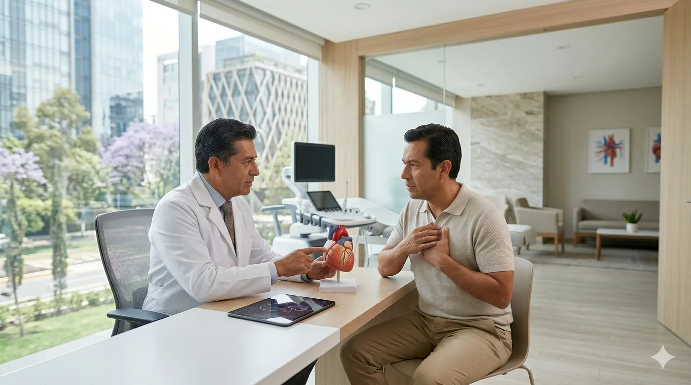 ¿Qué médico trata angina de pecho?