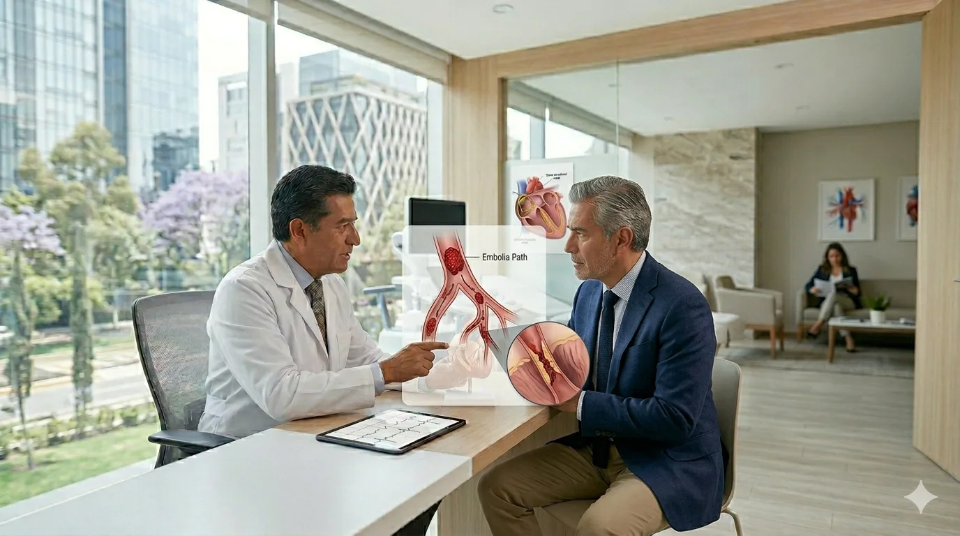 ¿Qué médico trata embolia?