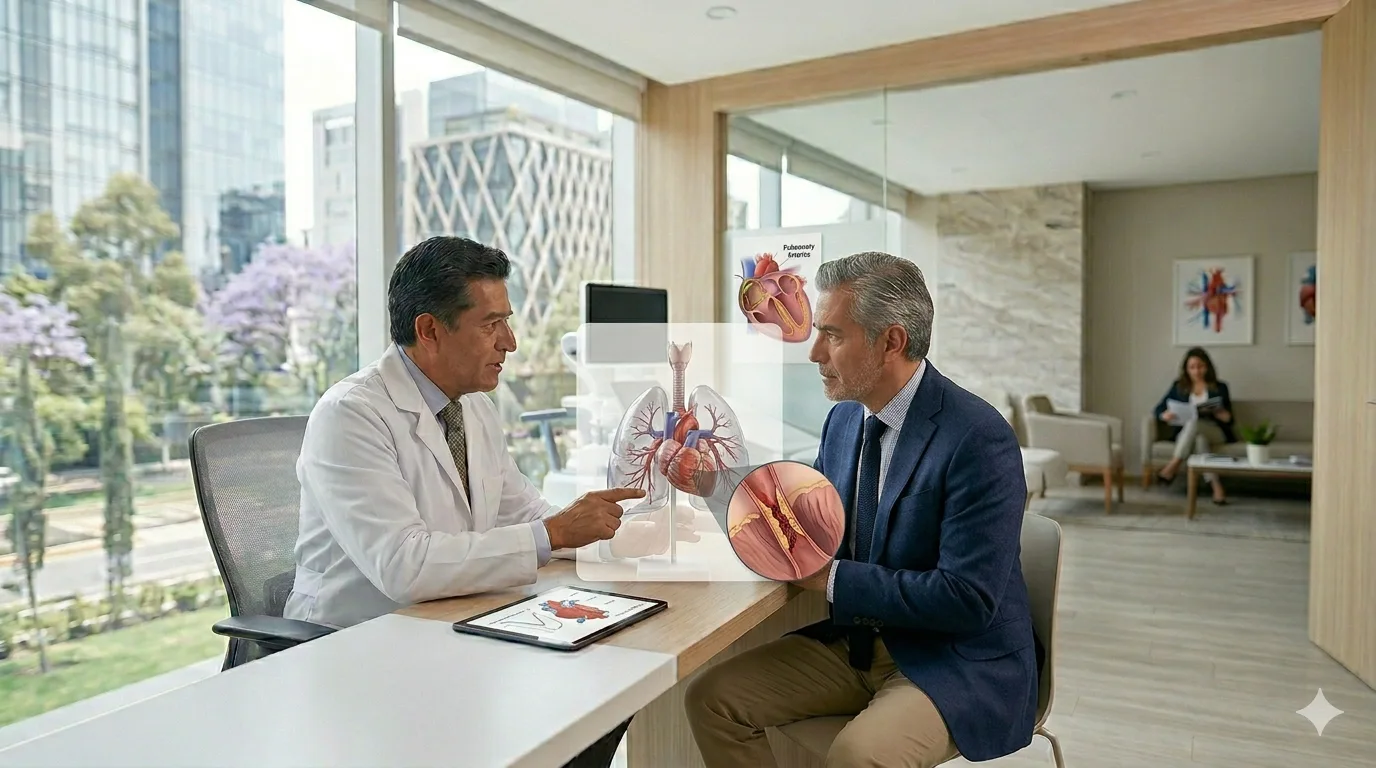 ¿Qué médico trata hipertensión pulmonar?